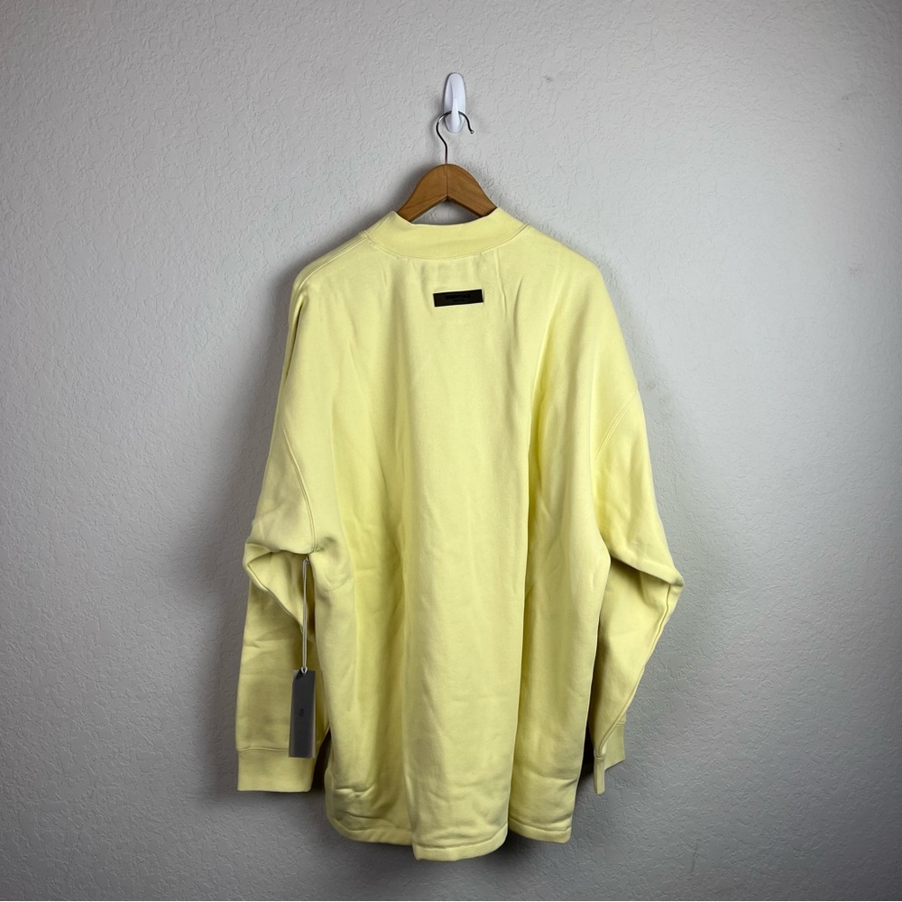 NEW NWT Essentials Fear Of God Sweatshirt Relaxed Crewneck Sweater - Picture 10 of 15